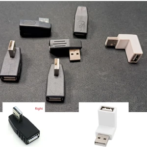 Scs Pazar USB L Adaptör USB 90 Derece Adaptör Dişi Erkek - Set 5 Li