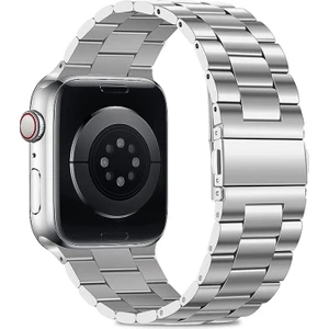 Apple Watch Ultra 2 49MM / 9 8 7 45MM Paslanmaz Çelik Saat Kayışı (Yurt Dışından)