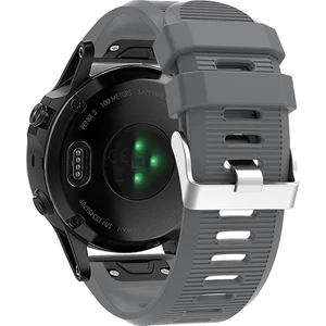 Garmin Fenix 6x / Fenix 7x / Instinct 2x Akıllı Saat Bandı Quickfit 26MM Silikon Kayış (Yurt Dışından)