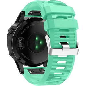 Garmin Fenix 6x / Fenix 7x / Instinct 2x Akıllı Saat Bandı Quickfit 26MM Silikon Kayış (Yurt Dışından)