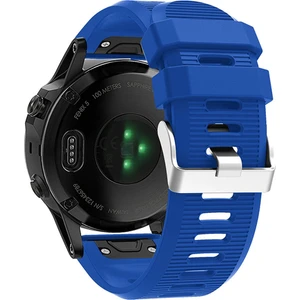 Garmin Fenix 6x / Fenix 7x / Instinct 2x Akıllı Saat Bandı Quickfit 26MM Silikon Kayış (Yurt Dışından)