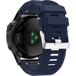 Garmin Fenix 6x / Fenix 7x / Instinct 2x Akıllı Saat Bandı Quickfit 26MM Silikon Kayış (Yurt Dışından)