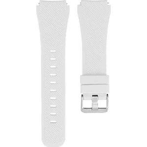 Huawei Watch Gt2 46MM ile Uyumlu Kordon Tırtık Desenli Tokalı Silikon Kayış