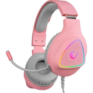 M7 Moncher Pembe Rgb LED USB 7.1 Gaming Mikrofonlu Oyuncu Kulaklığı