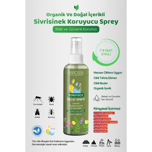 Doğal Etkili Koruma, Bebek ve Çocuklar Için Güvenli 100ML