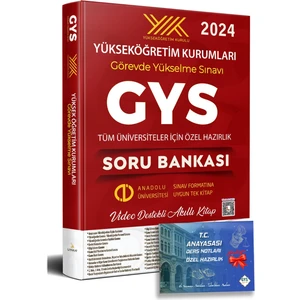 Liyakat Yayınları Yüksek Öğretim Kurumları Görevde Yükselme Sınavı Soru Bankası - T.C. Anayasası Ders Notları Özel Hazırlık 2'li Set