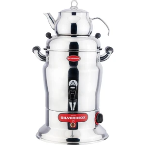 Silver Çay Semaveri 10 Lt Tek Demlik