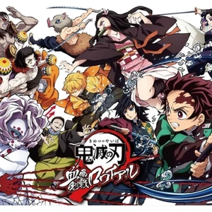 Demon Slayer Tablo Ahşap Poster Dekoratif