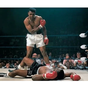 Muhammed Ali Tablo Ahşap Poster Dekoratif