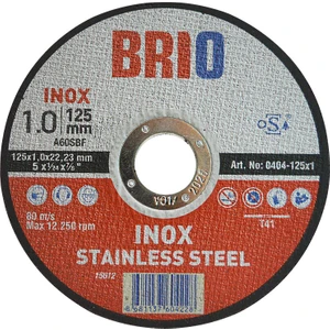 Kesme Taşı 125X1 Inox 10'lu