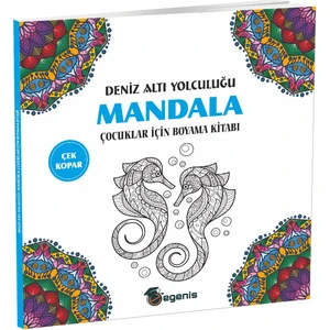Çocuklar İçin 4'lü Mandala Boyama Seti