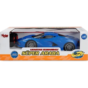 Vardem Uzaktan Kumandalı Işıklı Araba Mavi