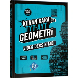 Kr Akademi Yayınları Kenan Kara İle TYT - AYT Geometri Video Ders Kitabı