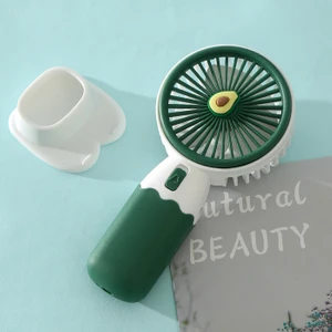 Mini Fan Vantilatör Masaüstü Taşınabilir Vantilatör Telefon Stantlı 2si 1 Arada Vantilatör Mini Fan