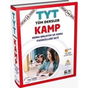 Gür Yayınları TYT Tüm Dersler Konu Anlatım ve Soru Fasikülleri Kamp Seti