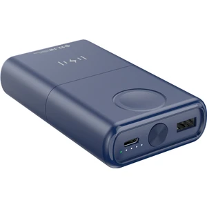 R722 Mavi Taşınabilir 10.000 mAh Powerbank - Kablosuz Şarj ve Hızlı Şarj Desteği