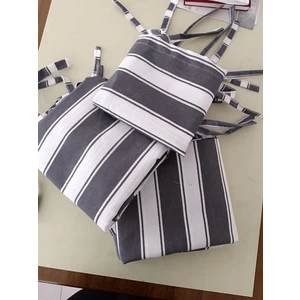 Karmaş Home Balkon Perdesi Gri/beyaz