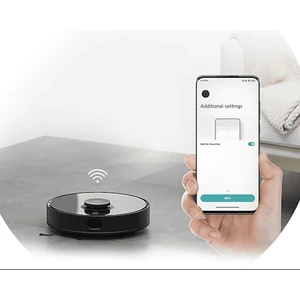 8000PA Yüksek Güç Wi-Fi Akıllı Kontrol Lidar Halı Tanıma Paspaslı Robot ve Onerous Lambader