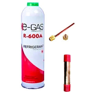 Soğutucu Gaz R600  400GR Sibop ve 20GR Filtre Ile Beraber Takım