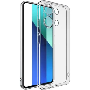 Xiaomi Redmi Note 13 4g Kılıf Şeffaf Kamera Korumalı Esnek Yumuşak Silikon