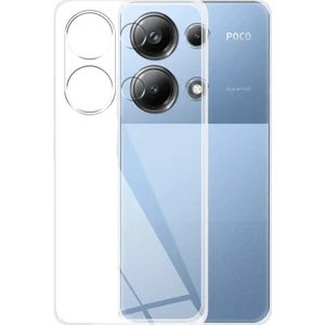 Poco M6 Pro Kılıf Şeffaf Kamera Korumalı Esnek Yumuşak Silikon