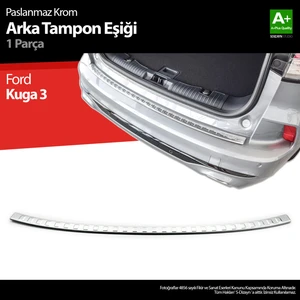 Ford Kuga 3 Krom Arka Tampon Eşiği 2020 Üzeri