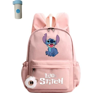 Kız Sırt Çantası Erkek Gençler Sırt Çantası Rahat Okul Çantası Seyahat Tavşan Kulakları Sırt Çantası (Yurt Dışından)