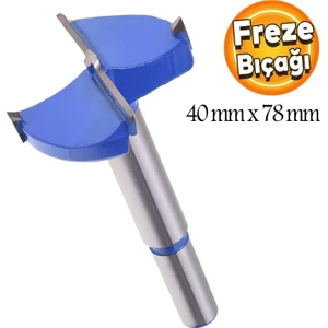Parmak Freze Bıçağı 40 mm Ahşap
