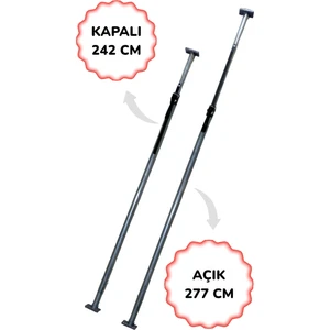 Yük Tutucu Ştanga (Çelik) 242 - 277 cm