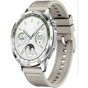 Cover Center Huawei Watch Gt3 46MM Örgü Kumaş Hibrit Ayarlanabilir Silikon Lansman Saat Kordonu
