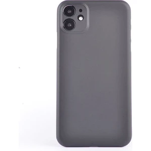 Techno Guru Apple iPhone 11 Ultra Ince Transparan Yapılı Süper Pp Silikon Kılıf