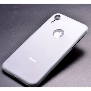 Techno Guru Apple iPhone Xr Ultra Ince Transparan Yapılı Süper Pp Silikon Kılıf