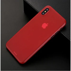 Techno Guru Apple iPhone x Ultra Ince Transparan Yapılı Süper Pp Silikon Kılıf