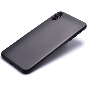 Techno Guru Apple iPhone Xs Max Ultra Ince Transparan Yapılı Süper Pp Silikon Kılıf