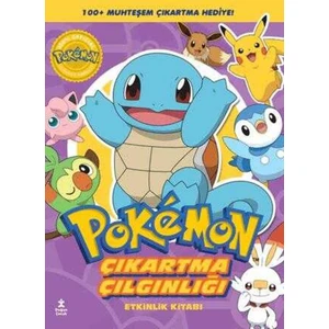 Pokémon – Squirtle Çıkartma Çılgınlığı Etkinlik Kitabı