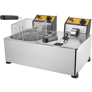 5+5 Lt Çiftli Elektrikli Fritöz - R93