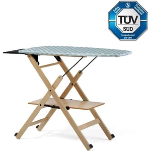 Assai Ahşap Ütü Masası Doğal Renk