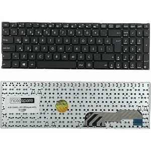Asus ile Uyumlu X541SA, X541SC, X541U, X541UA, X541UJ, X541UV Notebook Klavye Siyah Tr