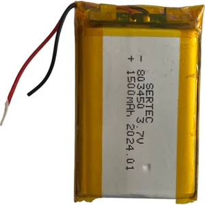 Polimer Batarya 803450 1500MAH