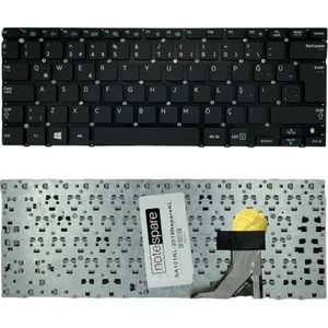 Samsung ile Uyumlu NP530U3B-A01TR, NP530U3C-A01TR, NP530U3C-A02TR Notebook Klavye Siyah Tr