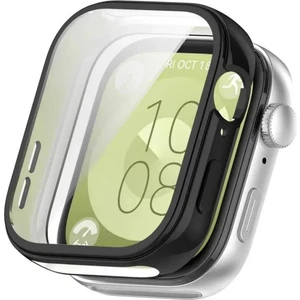 Huawei Watch Fit 3 ile Uyumlu Kasa ve Ekran Koruyucu 360 Tam Koruma Silikon Kılıf