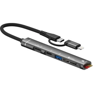 Cf-99 5in1 Type-C 3 Usb Sd tf Dönüştürücü Çevirici Adaptör