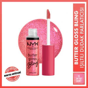 Nyx Professional Makeup Butter Gloss Bling Işıltılı Dudak Parlatıcısı - 05 She Got Money