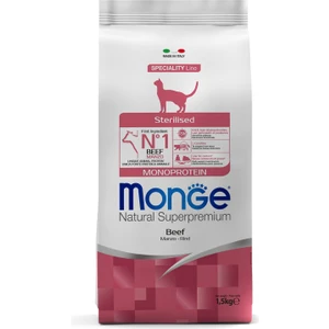 Cat Speciality Line Monoprotein Sterilised Sığır Etli Kısırlaştırılmış Kedi Maması 1.5 kg
