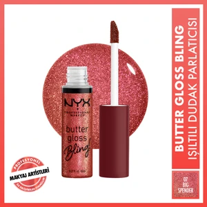 Nyx Professional Makeup Butter Gloss Bling Işıltılı Dudak Parlatıcısı - 07 Big Spender