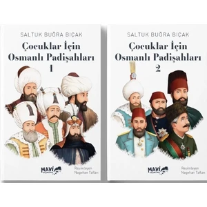 Çocuklar İçin Osmanlı Padişahları 1 - Çocuklar İçin Osmanlı Padişahları 2 - Saltuk Buğra Bıçak 2'li Set