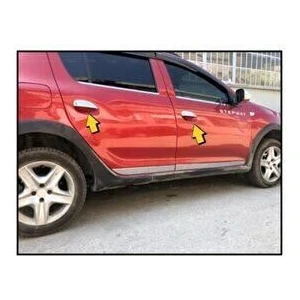 Ebal Oto Dacia Sandero Stepway Krom Kapı Kolu 4 Kapı 2012-2020 Paslanmaz Çelik