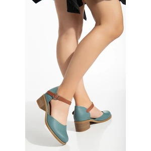 Analin Shoes Kadın Deri Bilekten Bağlı Sandalet 2888 Sandalet Electronıc 41
