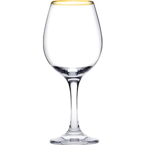 Amber Golden Touch Ayaklı Bardak  - 460 cc - 6'lı