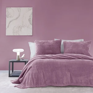 Dazel Tek Kişilik Battaniye Yatak Örtüsü Seti 170x225 cm - Kül Moru